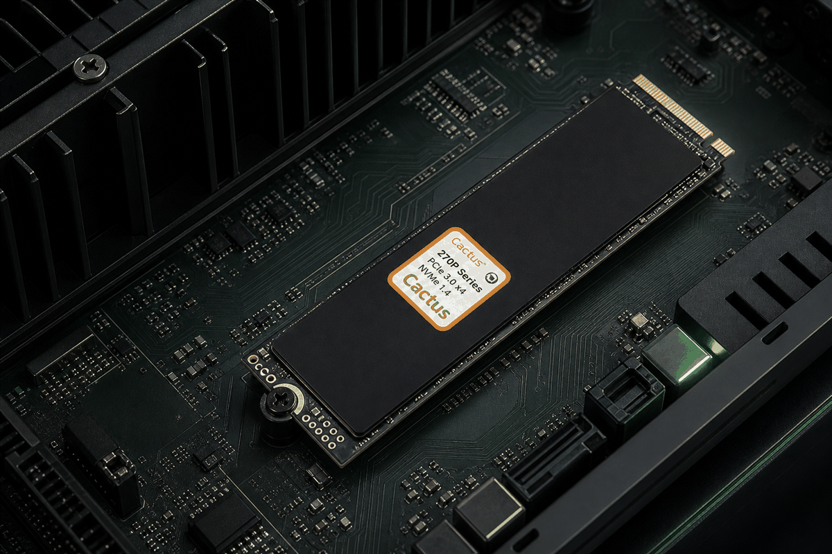 Cactus Technologies 推出 270P 系列高性能 M.2 PCIe 模块